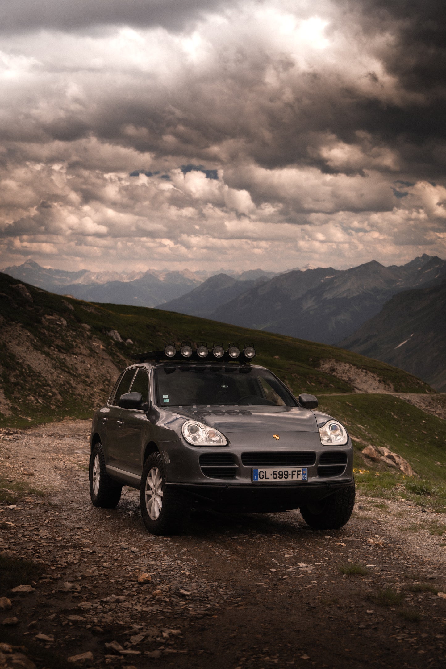 Pare-chocs avant tubulaire Porsche Cayenne 955/957