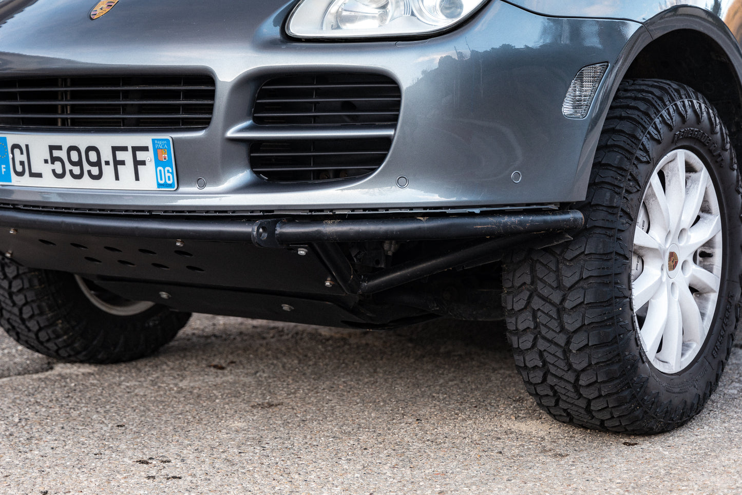 Pare-chocs avant tubulaire Porsche Cayenne 955/957