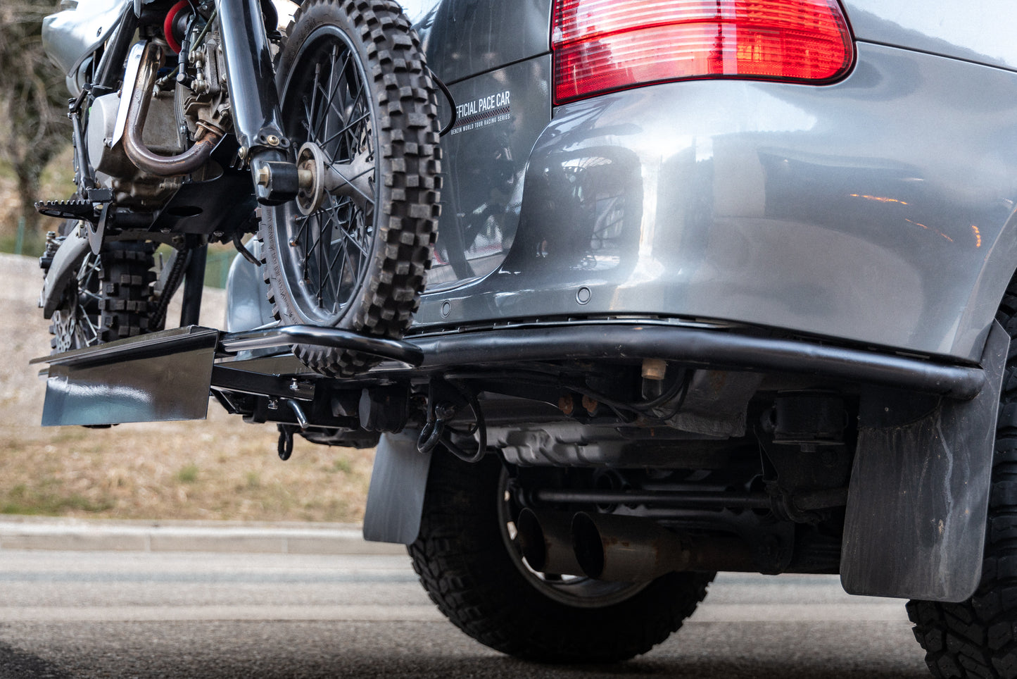 Porsche Cayenne 955/957 Tubular Rear Bumper