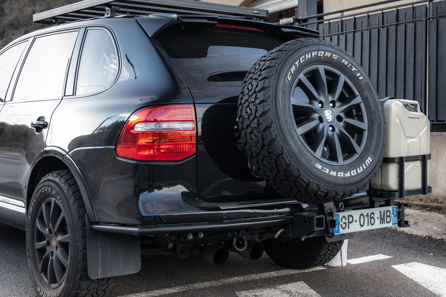 Support roue de secours Porsche Cayenne 955/957