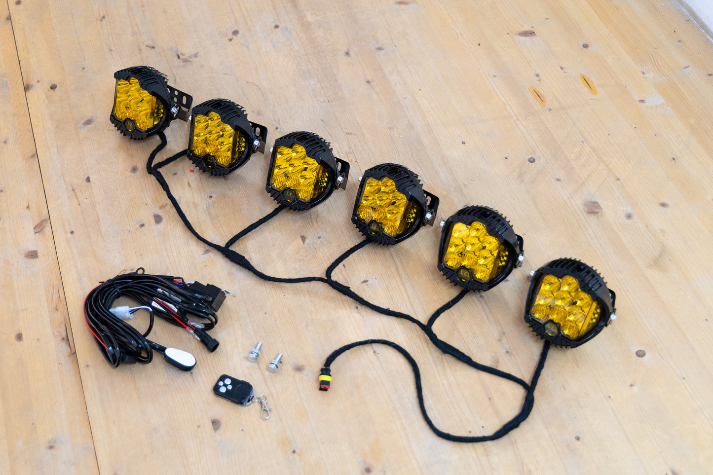 Kit Eclairage LED barre 6 spots RISE
