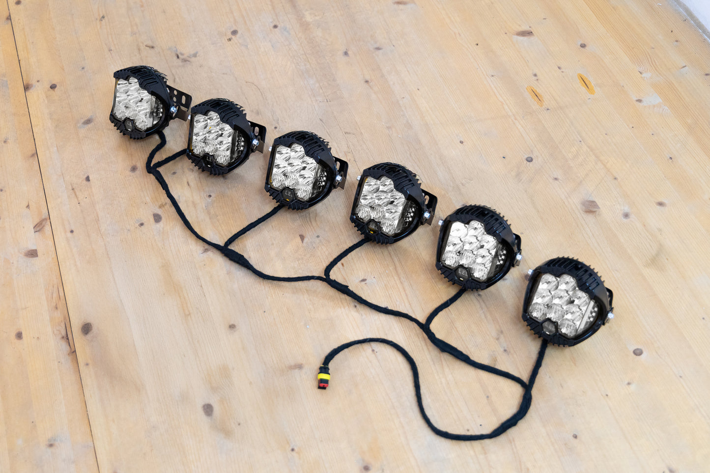 Kit Eclairage LED barre 6 spots RISE