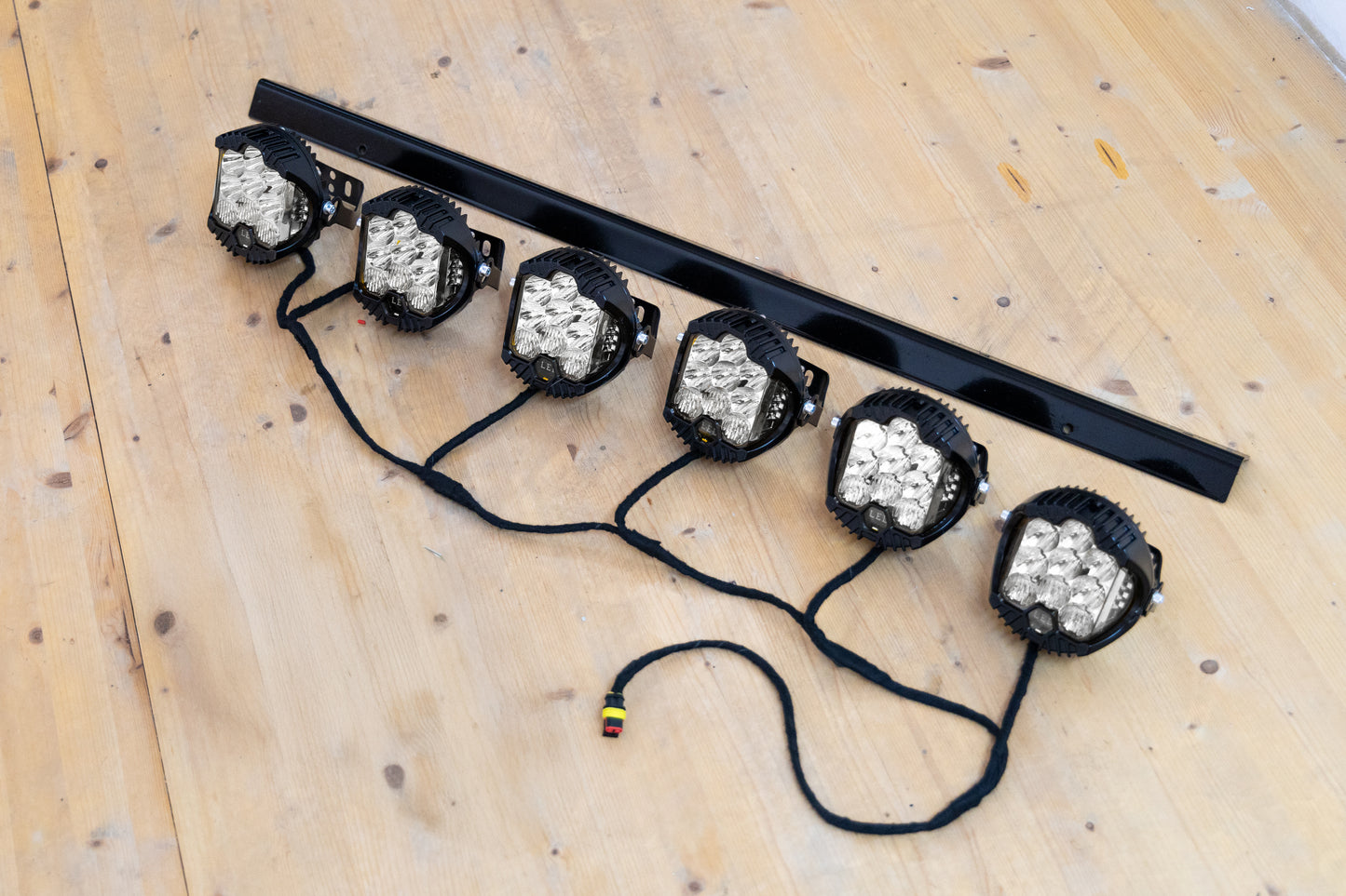 Kit Eclairage LED barre 6 spots RISE