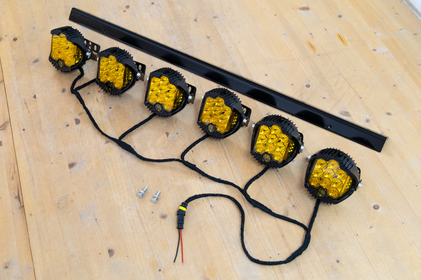 Kit Eclairage LED barre 6 spots RISE