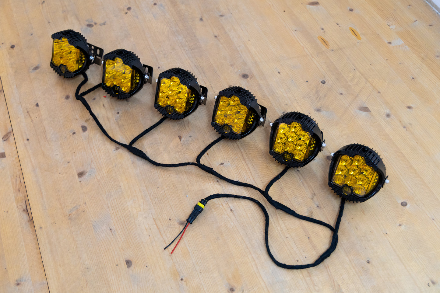Kit Eclairage LED barre 6 spots RISE