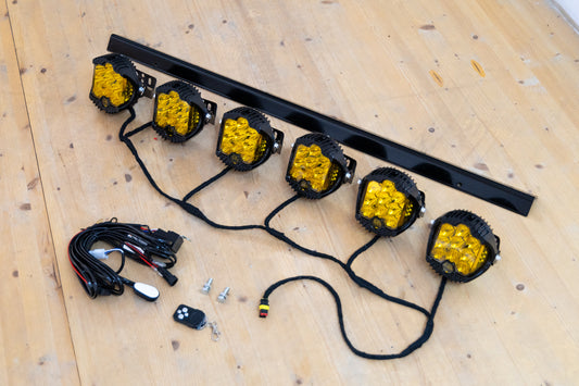 Kit Eclairage LED barre 6 spots RISE