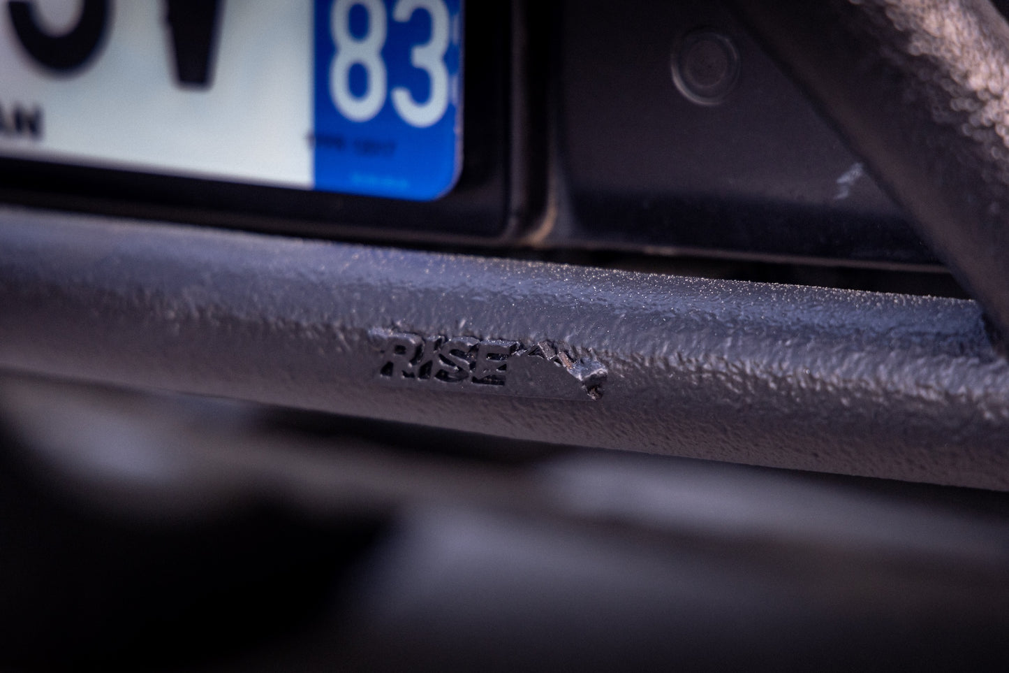 Tubular bull bar for Porsche Cayenne 955/957