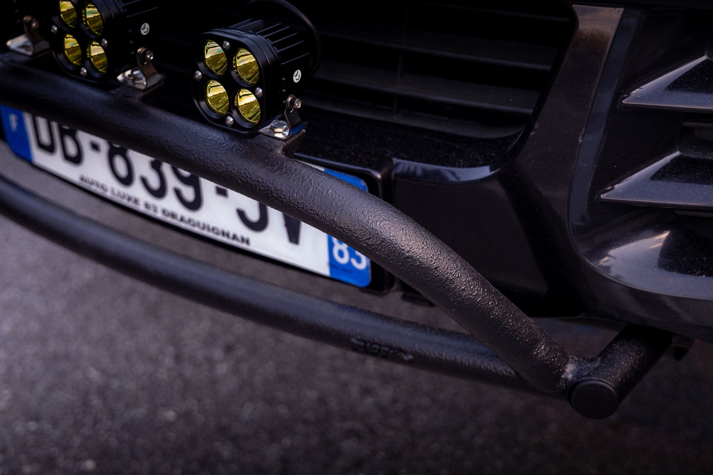 Tubular bull bar for Porsche Cayenne 955/957